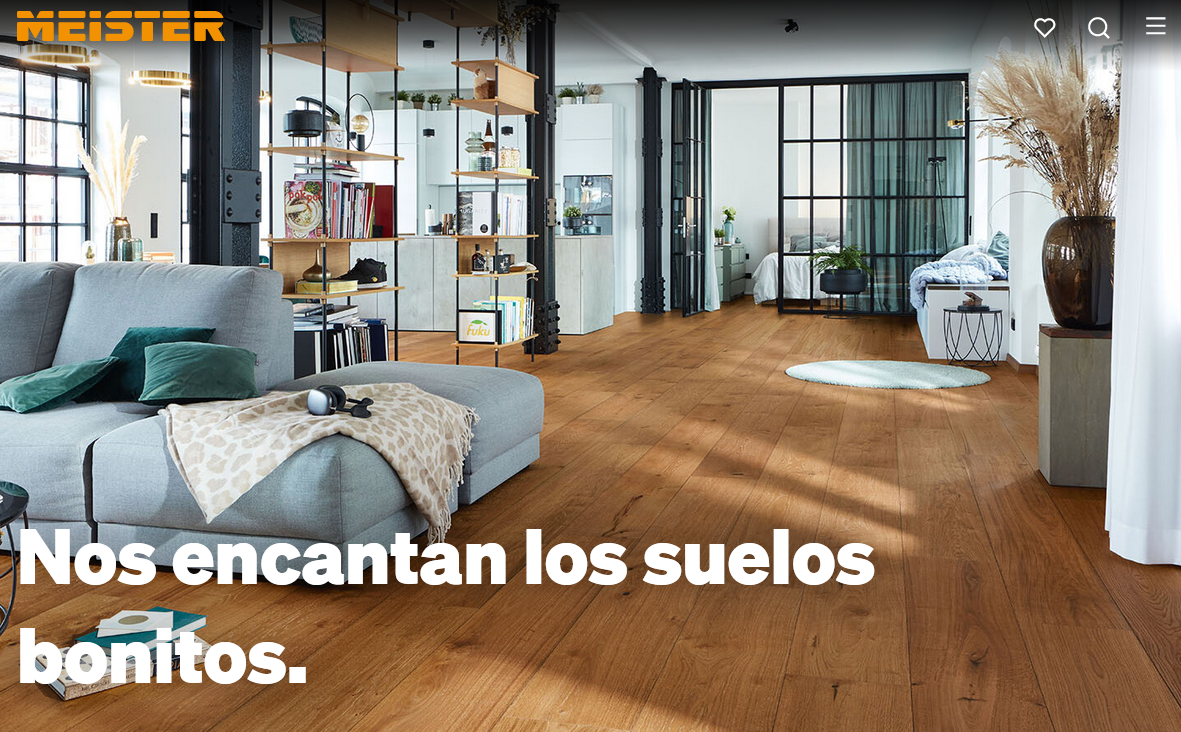 Nueva exposición de suelo laminado Meister