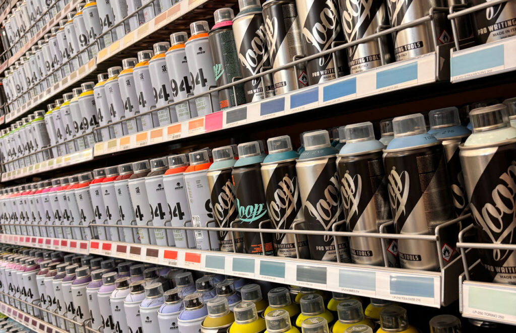 Pinturas en Spray en la Sierra de Madrid