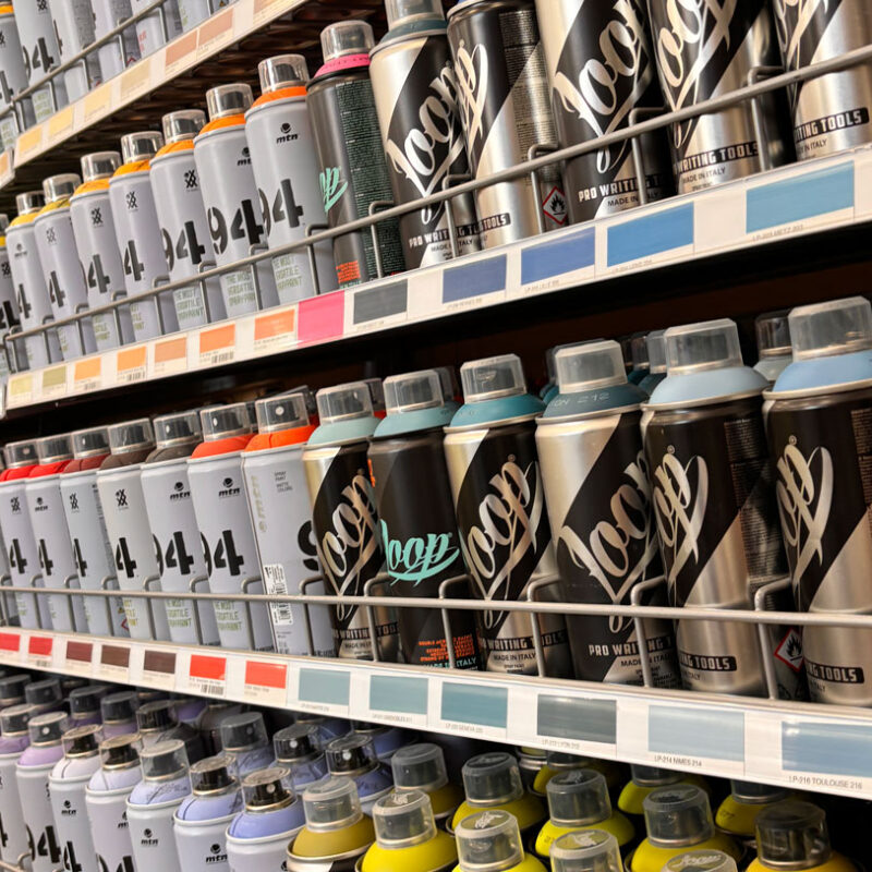 Pinturas en Spray en la Sierra de Madrid